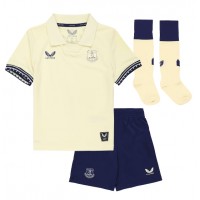 Everton Thierno Barry #11 Replika babykläder Bortaställ Barn 2025-26 Kortärmad (+ korta byxor)